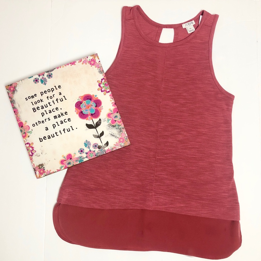 J. Crew Sleeveless Top Mauve Size XS